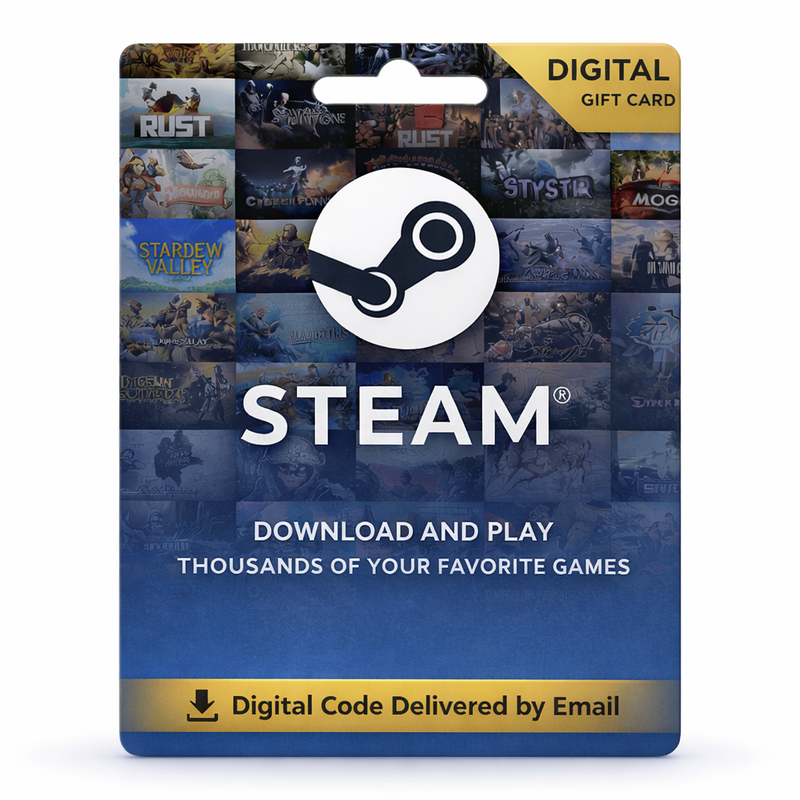 Steam Digital Gift Card